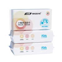 小植家 一次性洗脸巾50抽*3包