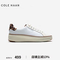 COLE HAAN 歌涵 colehaan/歌涵 女鞋休闲鞋 春季厚底透气小白鞋W26550 白色-W26550 35.5