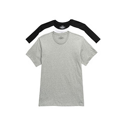 卡尔文·克莱恩 Calvin Klein 男士纯棉圆领 T 恤  3件装