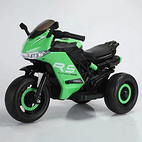 贝多奇 儿童电动车儿童电动摩托车儿童摩托车电动车儿童玩具车可坐人 绿色