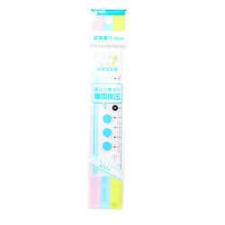 樱花 小波浪直尺 蓝色  小文具系列
