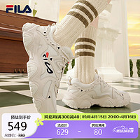 FILA 斐乐 官方猫爪鞋女鞋2024春季复古运动鞋时尚休闲鞋FLUID 4