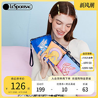 LeSportsac 乐播诗兔年新款官纯联名彩虹兔子手拿包精致手机包L204