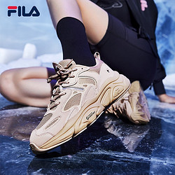 FILA 斐乐 火星二代复古老爹鞋运动鞋休闲慢跑鞋MARS Ⅱ 驼丝锦-DO-F12W131116F 35.5