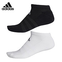 adidas 阿迪达斯 男袜女袜2022夏季一双装跑步运动休闲训练短筒袜子DZ9389