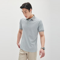 SEPTWOLVES/七匹狼 桑蚕丝 男士POLO衫 190/104A/XXXXL 212(粉绿)