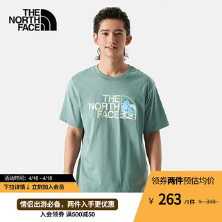 北面 TheNorthFace北面短袖T恤通用款户外舒适透气秋季新款|86PQ