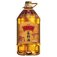 金龙鱼 外婆乡小榨 菜籽油 优质非转原料  压榨工艺4L 4L