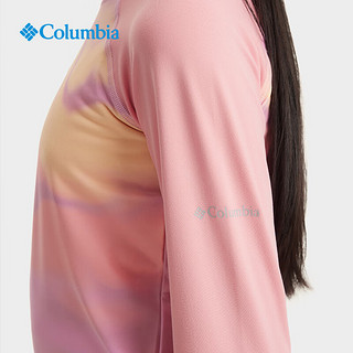 Columbia哥伦比亚户外24春夏儿童吸湿运动舒适长袖T恤AY0018 680 L（155/76）