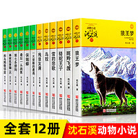 沈石溪动物小说全集全套12册品藏书系列 狼王梦斑羚飞渡第七条猎狗后一头战象 儿童文学课外书籍