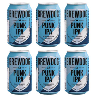 BREWDOG 酿酒狗 朋克 英式印度淡啤酒 330ml*6听