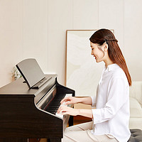KAWAI 卡瓦依（KAWAI）电钢琴CA系列木质键盘重锤88键配重 CA501檀木色+琴凳学琴礼包