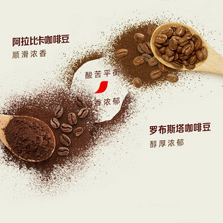 雀巢（Nestle）咖啡1+2原味速溶咖啡  三合一微研磨咖啡粉 低糖浓郁奶香 特浓66条 858g