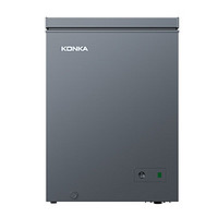 KONKA 康佳 100升  一级能效 减霜速冻 冷藏冷冻转换冷柜 小型家用 BG10JD 100L
