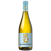 BLANQUEFORT欧比熊晚收白葡萄酒10度甜型白葡萄酒 750ml*1瓶