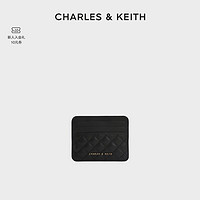 百亿补贴：CHARLES & KEITH CHARLES&KEITH23;冬季新品CK6-50680926-1撞色绗缝菱格迷你卡包女