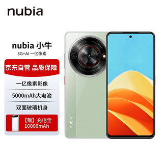 nubia 努比亚 小牛 12GB+256GB 黛青 一亿像素高清主摄 5000mAh大电池 5G拍照手机