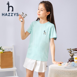 HAZZYS 哈吉斯 儿童时尚短袖