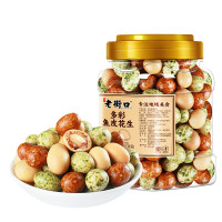 老街口 多彩/香脆鱼皮花生 400g*2罐