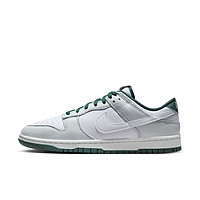 NIKE 耐克 Dunk Low Retro Se 男子运动板鞋 HF2874-001 尘光子色/白/绿古色/山峰白/太空粘土黄 44.5