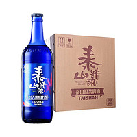 TAISHAN 泰山啤酒 蓝色极光28天 原浆啤酒 450ml*6瓶