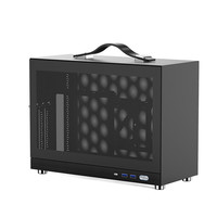 SHINY SNAKE 闪鳞S450 MINI-ITX机箱 黑色 4.0显卡延长线