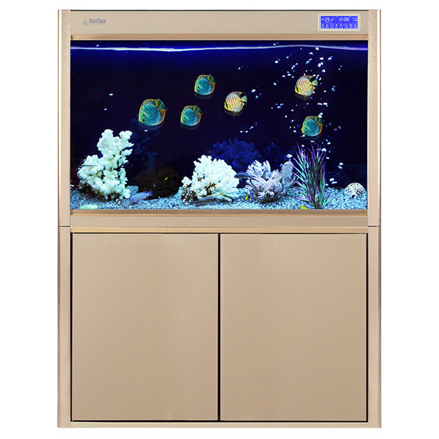 SUNSUN 森森 超白玻璃鱼缸 HLT-1200ED（三色可选）