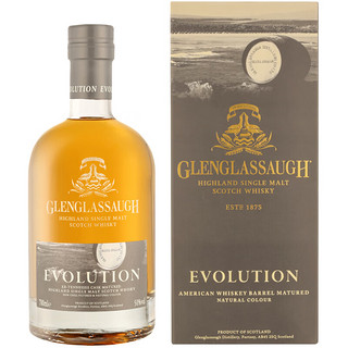 格兰格拉索（Glenglassaugh）Evolution苏格兰单一麦芽威士忌 700ml 洋酒（礼盒装）