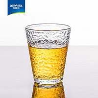 LOVWISH 乐唯诗 锤纹玻璃杯杯果汁杯水杯简约茶杯饮料杯凉水杯 锤纹杯1只