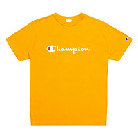 Champion 短袖圆领T恤男女情侣夏休闲运动宽松上衣棉官方正品