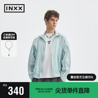 英克斯(inxx)APYD 户外运动风防晒服男UPF50+防紫外线轻薄外套 绿色 L