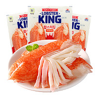 88VIP：思潮大林 SAJO思潮大林韩国进口蟹肉棒龙虾鳕蟹肉140g*4袋低脂即食包邮