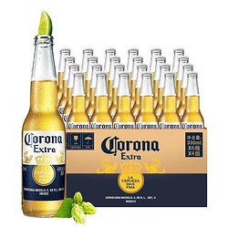 Corona 科罗娜 国产科罗娜啤酒330ml*24瓶整箱精酿拉格墨西哥风味聚会必备新日期