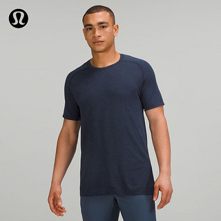 lululemon 丨Metal Vent Tech 男士运动短袖 T 恤 2.0 LM3CO9S 矿蓝/海军蓝(LM3CX3S) XL/12