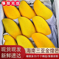 佳宝臣 VEYBOUSON 海南金煌芒果 巨无霸果 净重9斤 单果1斤起