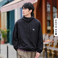 gxgjeans 秋冬户外连帽夹克外套男式夹克男