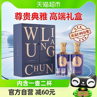 88VIP：WULIANGYE 五粮液 五粮醇醇品礼盒50度500ml*2瓶浓香型白酒优级酒