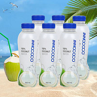 INNOCOCO 泰国进口100%椰子水NFC果汁饮料含电解质350ml*6瓶