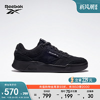 Reebok 锐步 官方男女CLUB C LEGACY经典黑武士复古板鞋