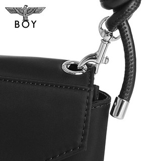 BOY LONDON24春夏单肩包黑色潮流三鹰标百搭通勤斜挎包N85004 黑色