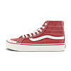 VANS 范斯 SK8-Hi 138 VR3勃艮第红元气多巴胺帆布鞋