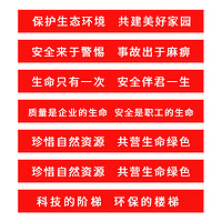 晟日晨辉 横幅宣传条幅60CM高旗帜布标语宣传条幅订做