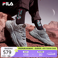 FILA 斐乐 官方男跑步鞋火星鞋二代2024潮流运动鞋轻便透气老爹鞋