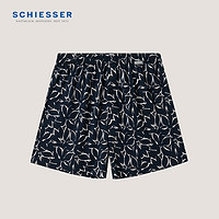 SCHIESSER 舒雅 100%棉舒适男士内裤可外穿家居裤E9/22560X 宝藍 XXXL