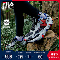 FILA 斐乐 儿童童鞋BOA运动鞋2024春季新款中大童男女童虎爪综训鞋