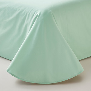罗莱家纺纯棉床单单件床罩床盖床上用品 嫩菊青床单 270*250cm