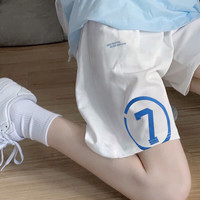 优优1点(Yoyo one)女童短裤外穿夏季薄款洋气儿童冰丝运动速干裤夏款大童女孩五分裤 3372白色 170cm