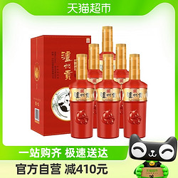 LUZHOULAOJIAO 泸州老窖 泸州贡精品52度浓香型白酒500ml*6