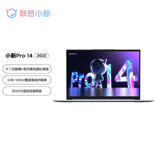 Lenovo 联想 小新 Pro14 2022款 五代锐龙版 14.0英寸 轻薄本 银色（锐龙R7-5800H、核芯显卡、16GB、512GB SSD、2.5K、90Hz）