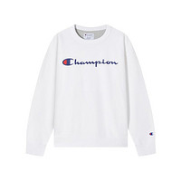 Champion 经典草写logo圆领卫衣轻薄绒